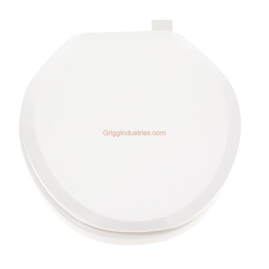 Mansfield Slow Close Elongated White Toilet Seat